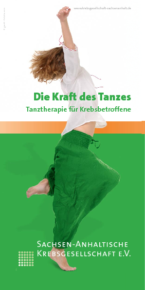 Deckblatt Flyer Tanztherapie Halle 2012